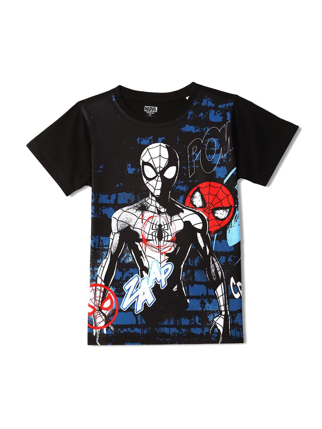 wear your mind boys spider-man graphic printed t-shirt