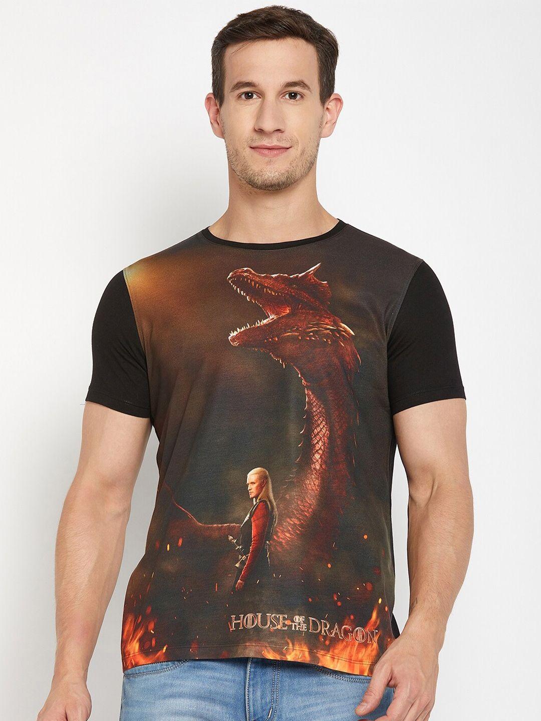 wear your mind game of thrones printed round neck t-shirt