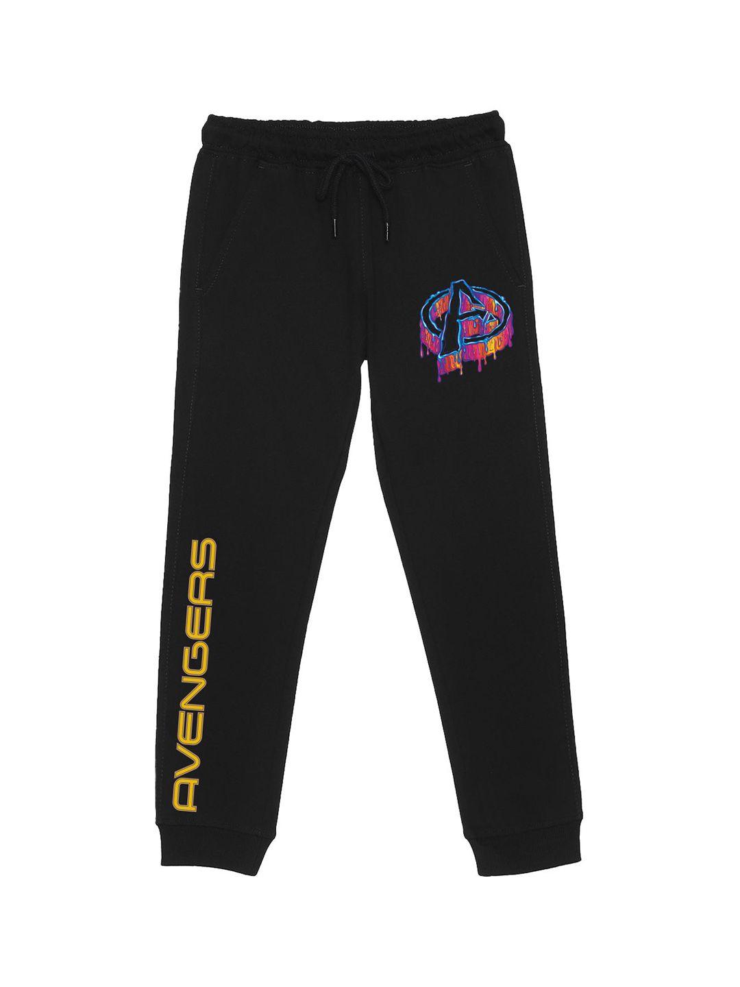 wear your mind kids avengers printed mid rise joggers