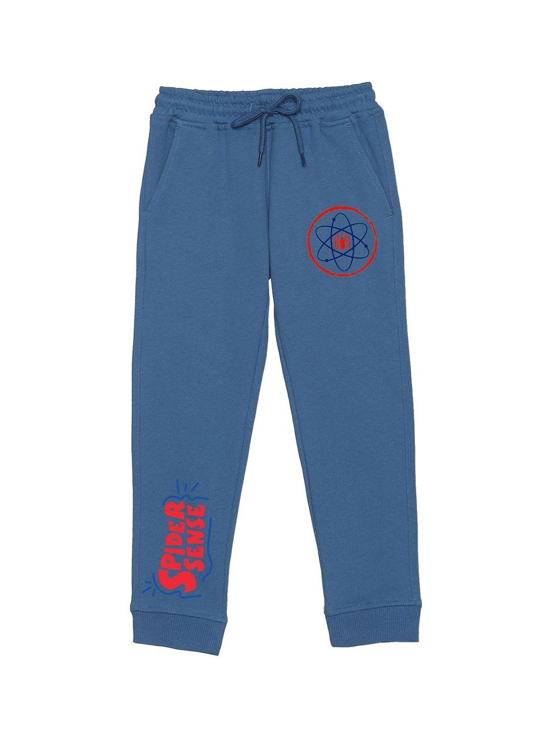 wear your mind kids spider man character printed joggers