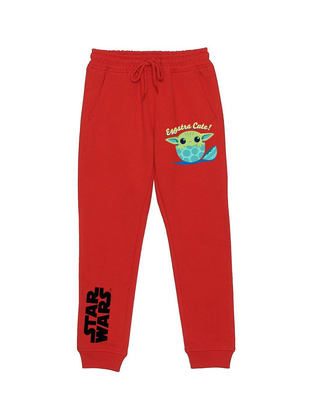 wear your mind kids star wars printed mid rise joggers