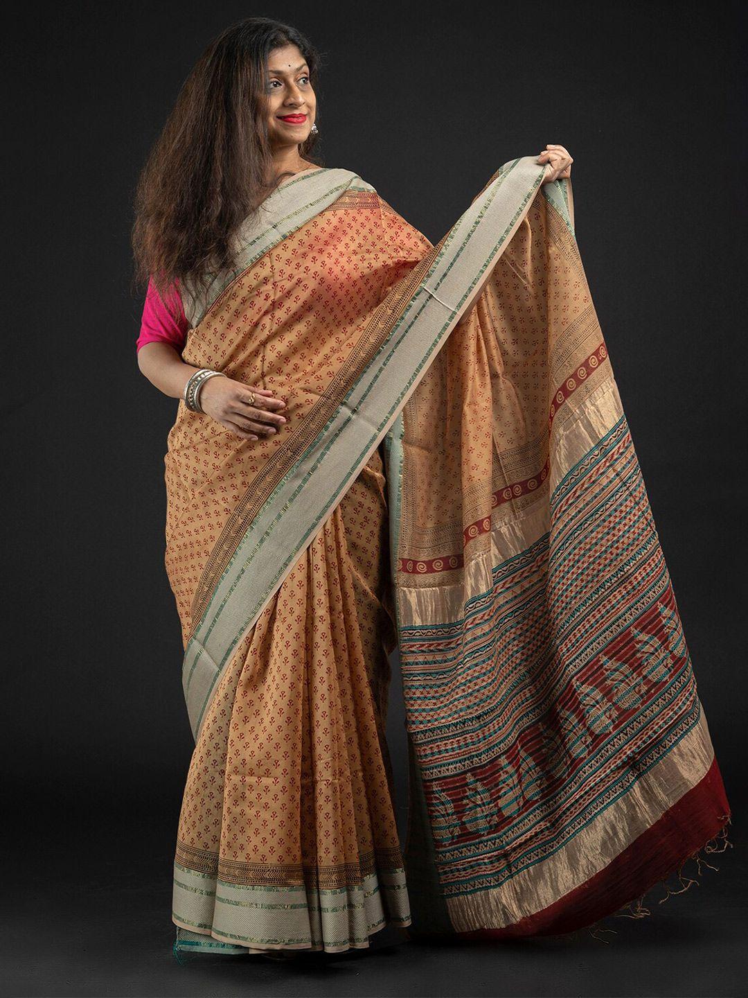 weaves of tradition bagh silk cotton bagh saree