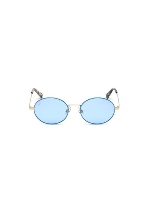 web eyewear blue cat eye sunglasses for women
