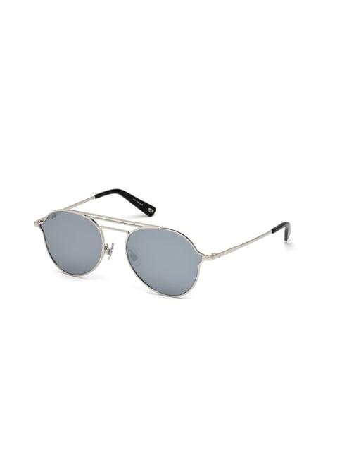 web eyewear blue pilot sunglasses for men designed in italy