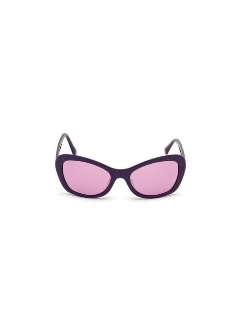 web eyewear purple cat eye sunglasses for women