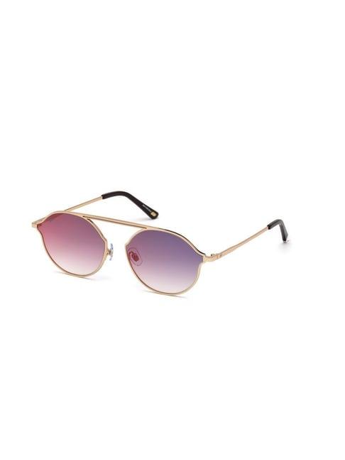 web eyewear purple pilot unisex sunglasses