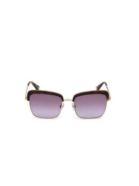web eyewear violet cat eye sunglasses for women