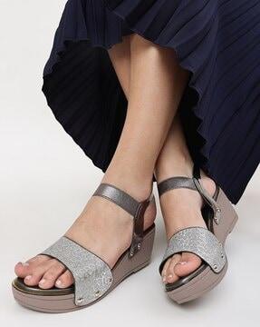 wedges with ankle loop