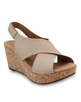wedges with slingback