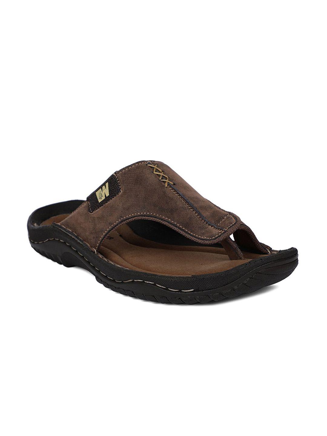 weinbrenner men brown comfort sandals