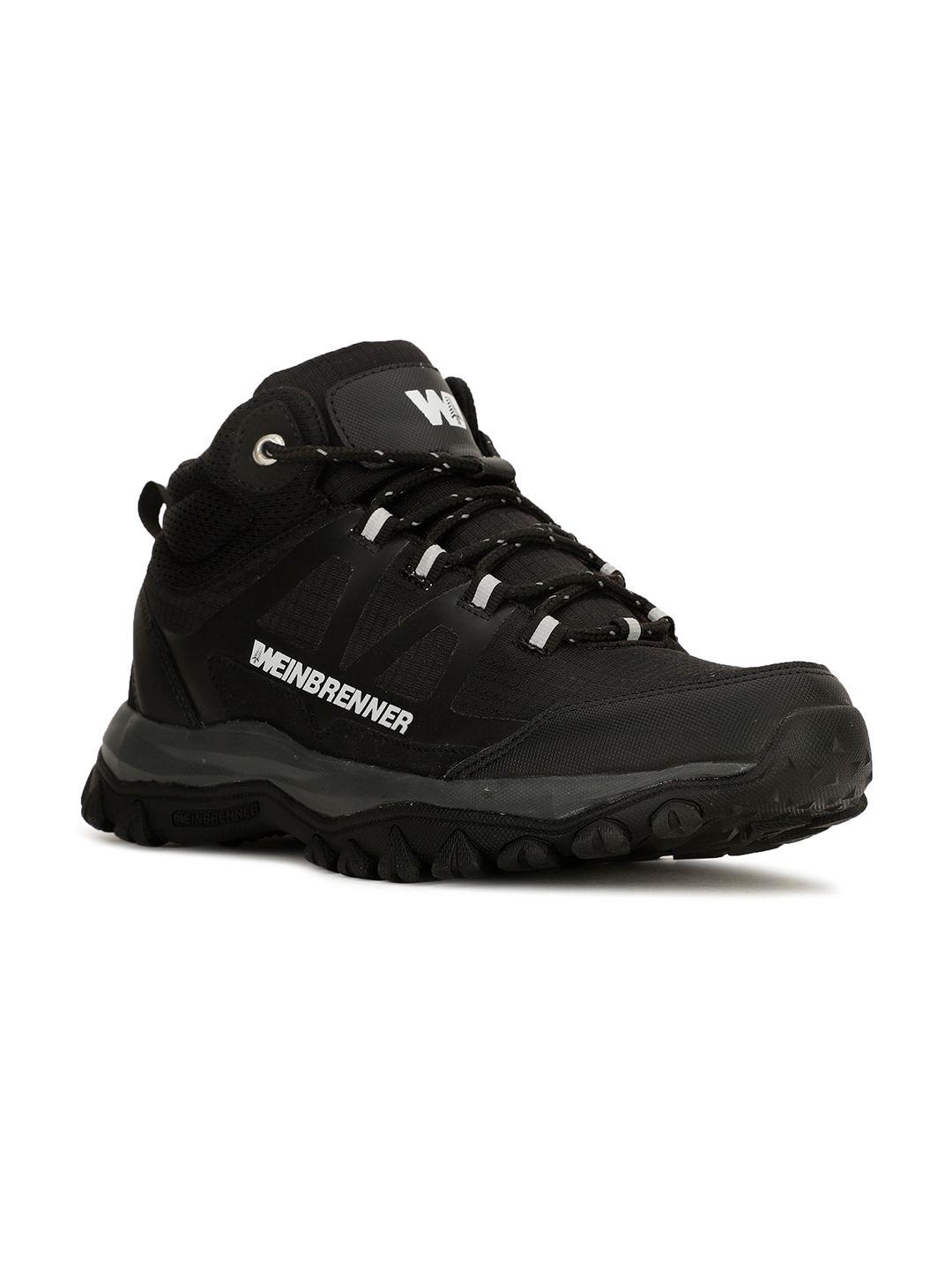 weinbrenner men lace-up high-top trekking sneakers