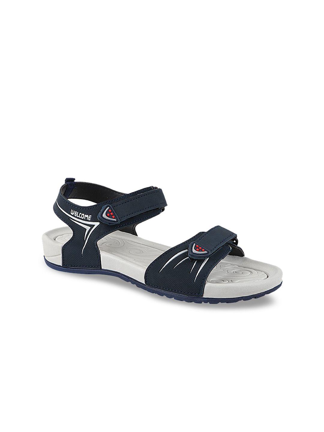 welcome women navy blue sports sandals