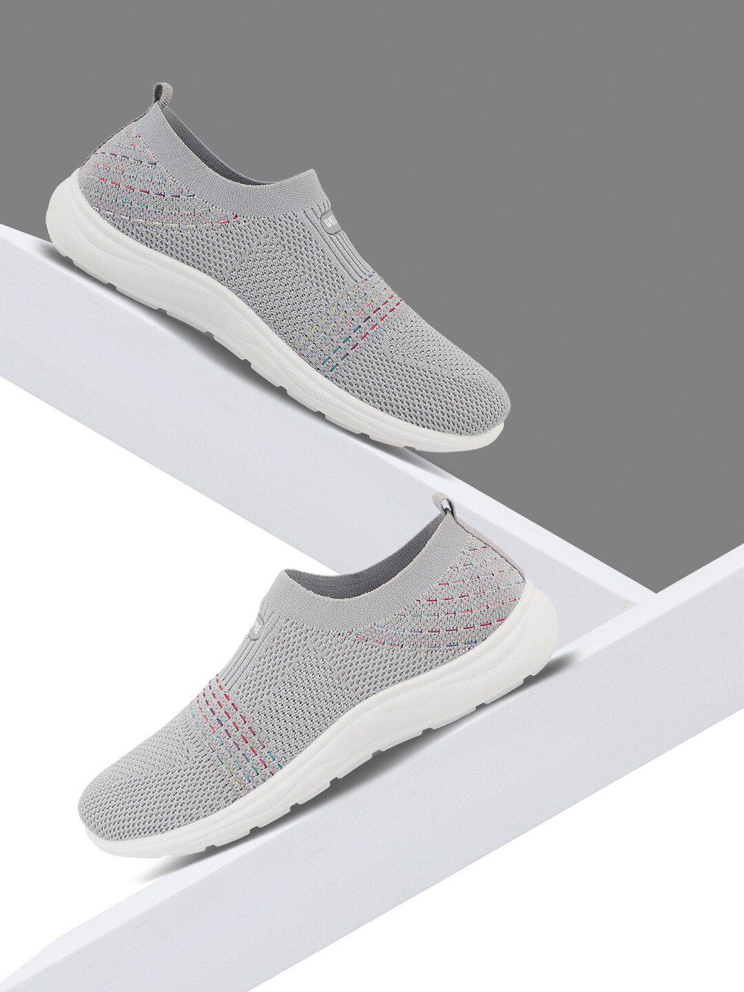 welcome women textured round toe mesh slip-on sneakers