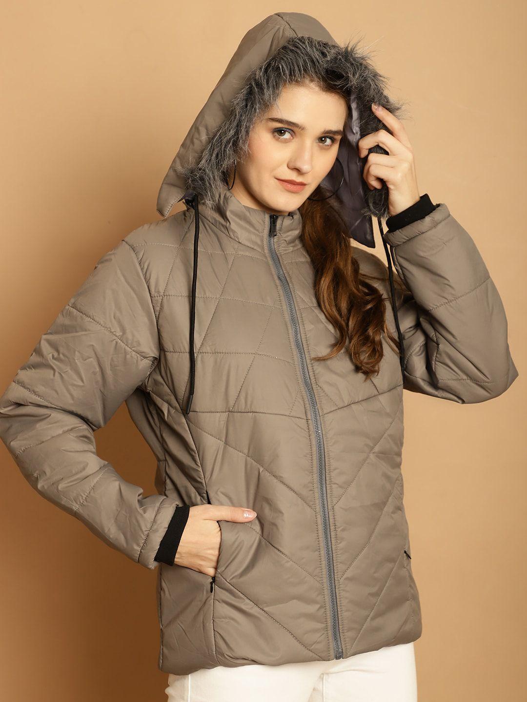 well quality hooded puffer jacket