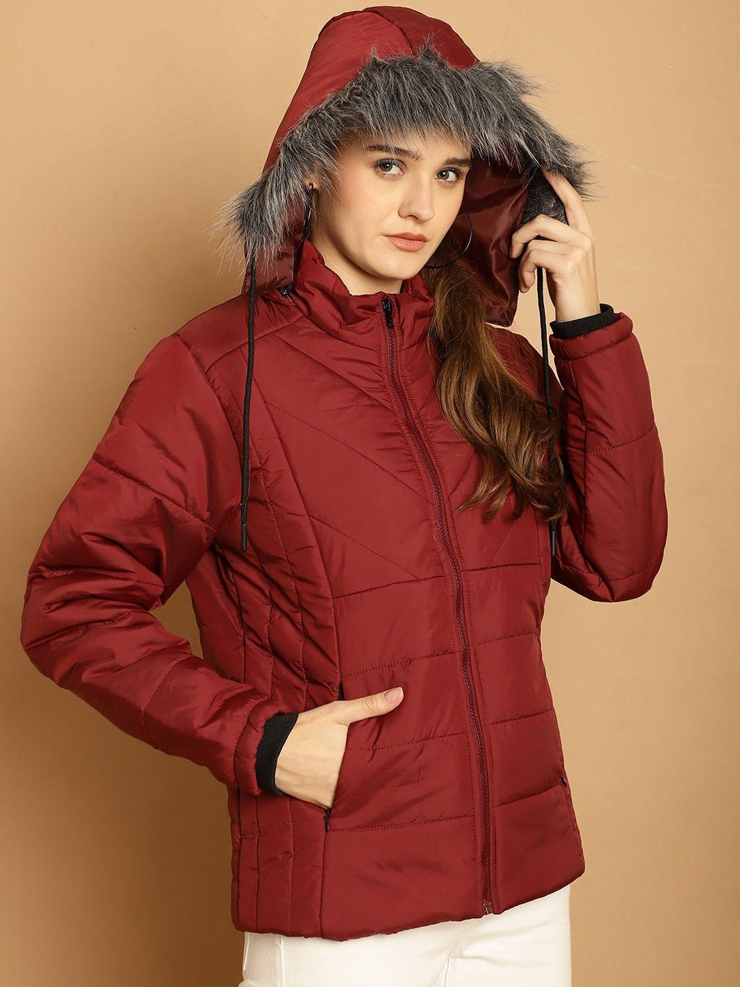 well quality hooded puffer jacket