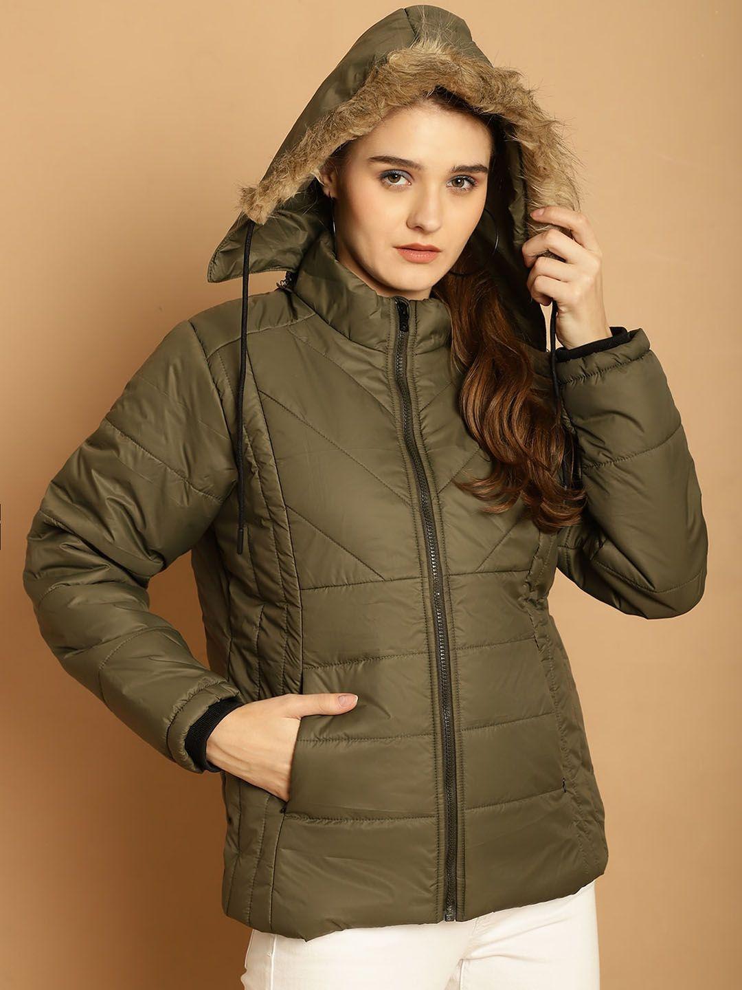 well quality hooded puffer jacket