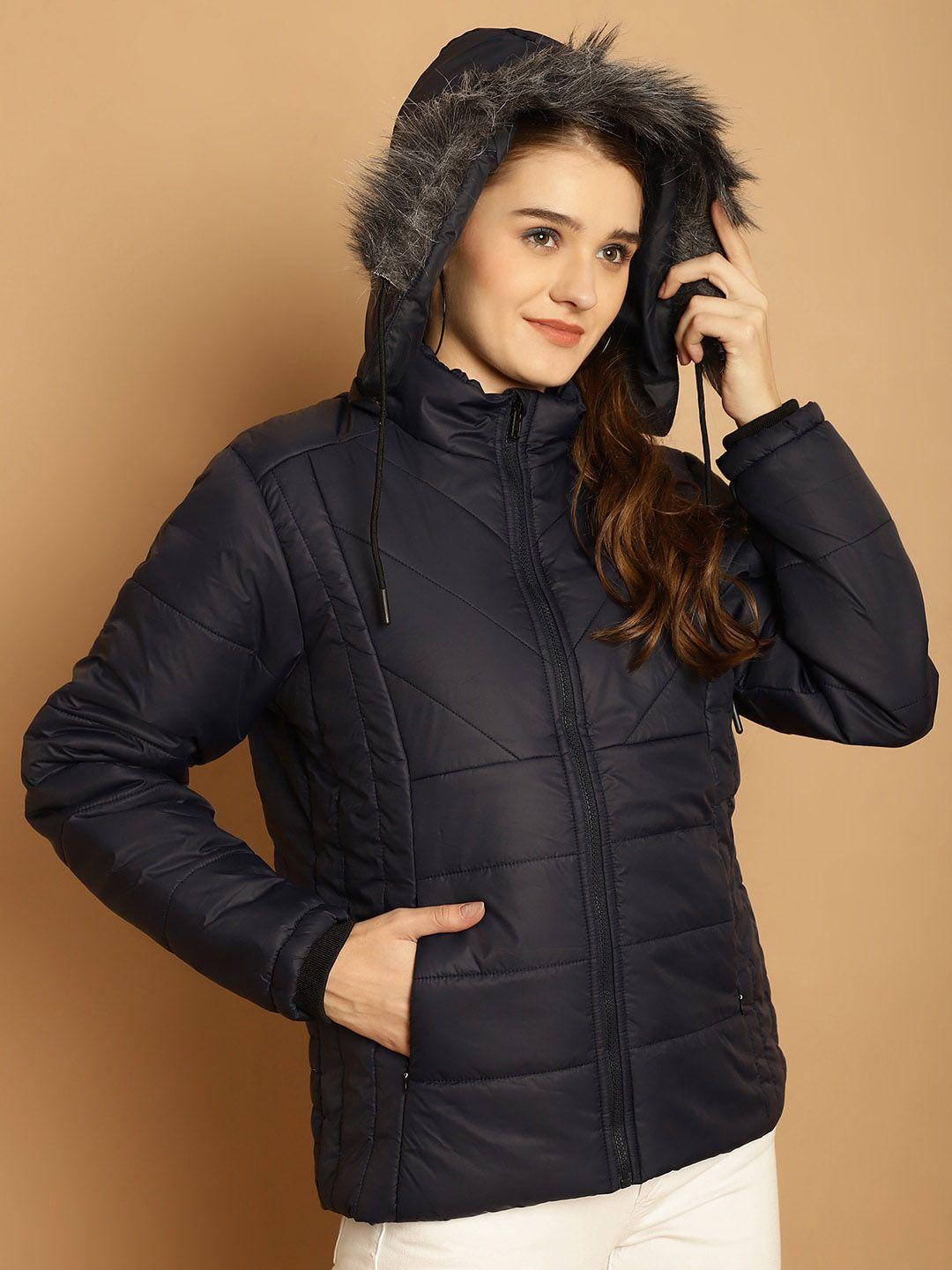 well quality hooded puffer jacket