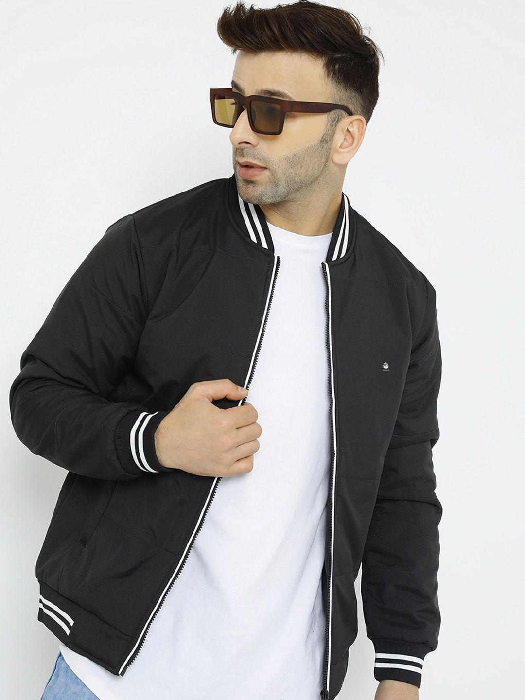well quality stand collar lightweight dry fit bomber jacket