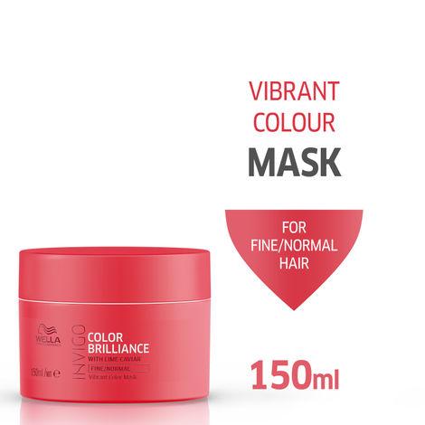wella professionals invigo color brilliance mask, for fine/normal hair (150 ml)