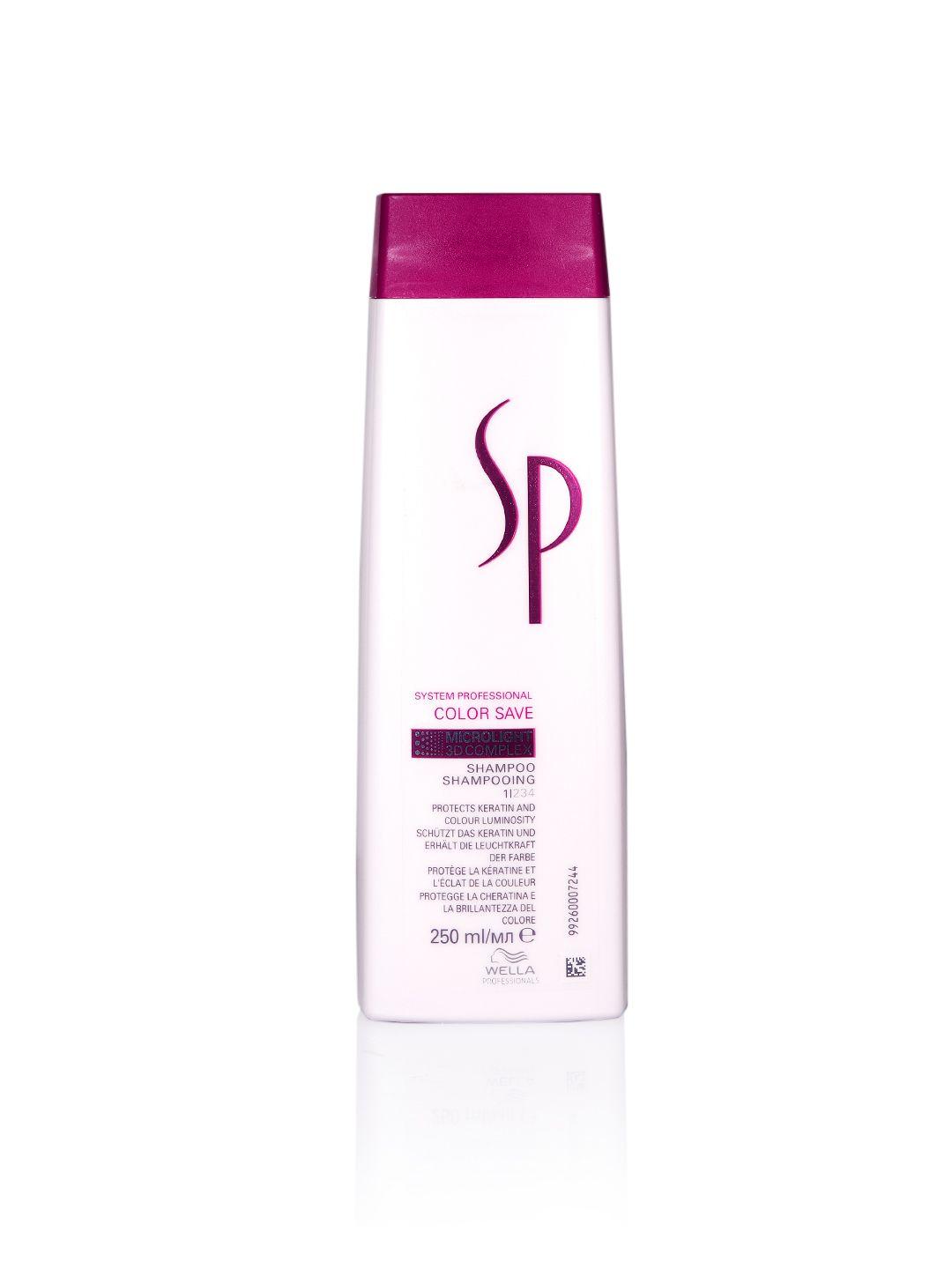 wella professionals sp color save shampoo - for coloured hair 250 ml