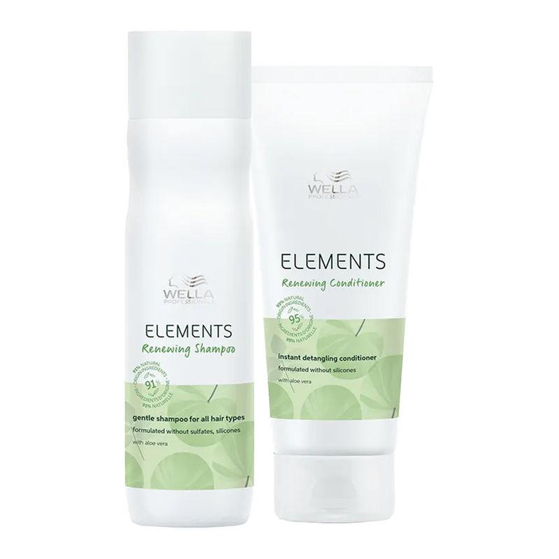 wella professionals elements renewing shampoo and conditioner combo