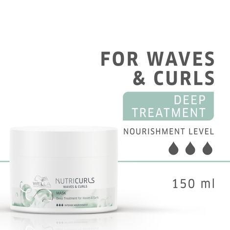 wella professionals nutricurls deep treatment mask for waves & curls (150 ml)