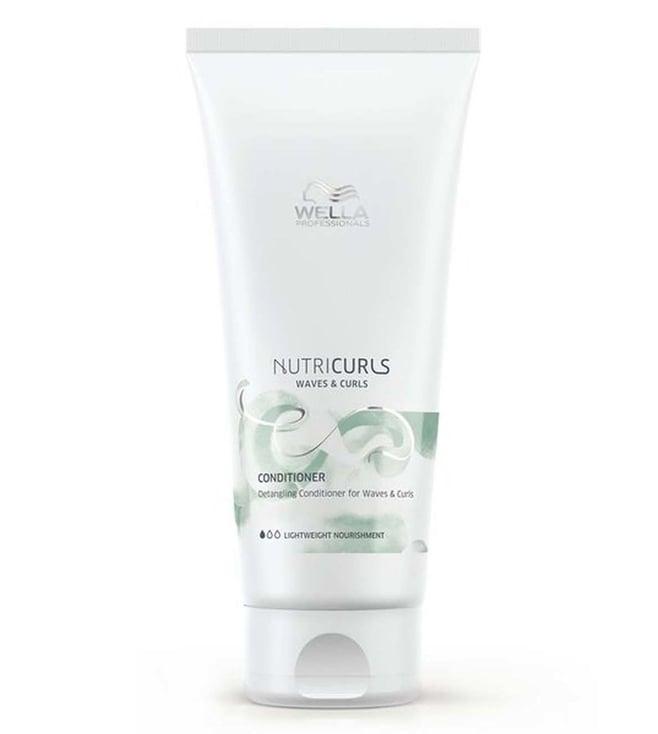 wella professionals nutricurls waves & curls detangling conditioner  - 200 ml