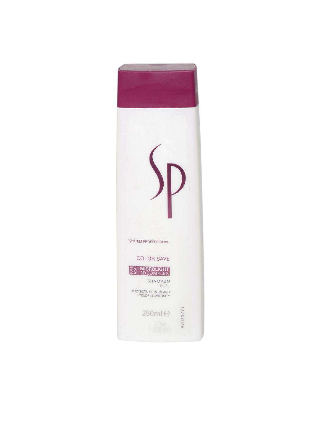 wella proffesionals color save microlight 3d complex shampoo 250 ml