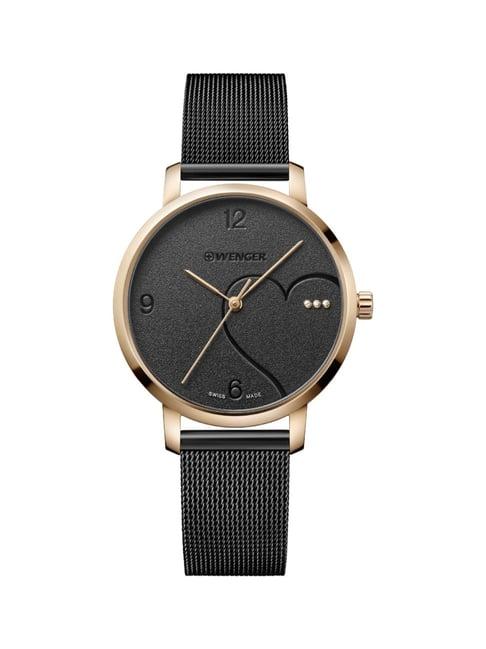wenger 01.1731.113 urban metropolitan donnissima analog watch for women