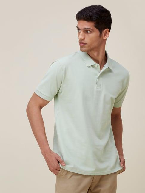 wes casuals by westside sage slim-fit polo t-shirt