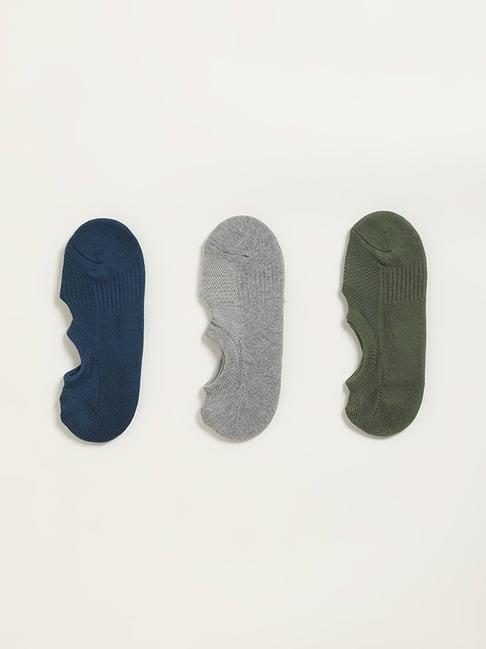 wes lounge by westside solid socks - pack of 3