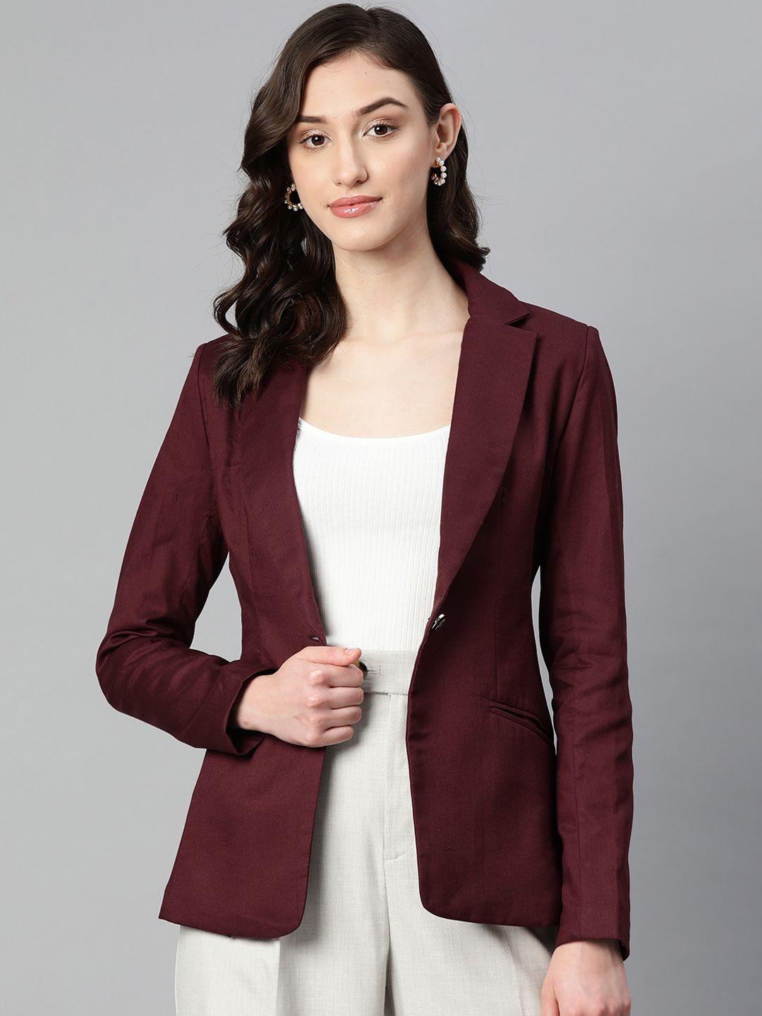 westclo slim-fit single-breasted blazer