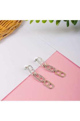 western style stone studded dangle and drop earrings for the millenial girls and women
