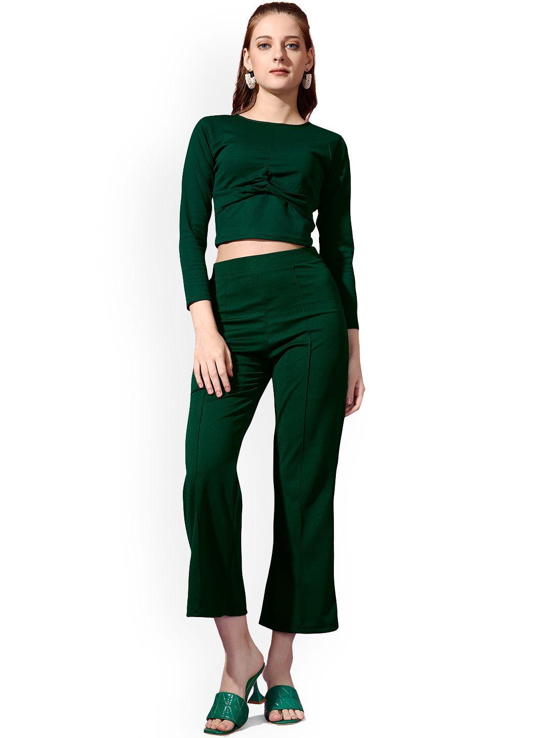 westhood crop top with trousers