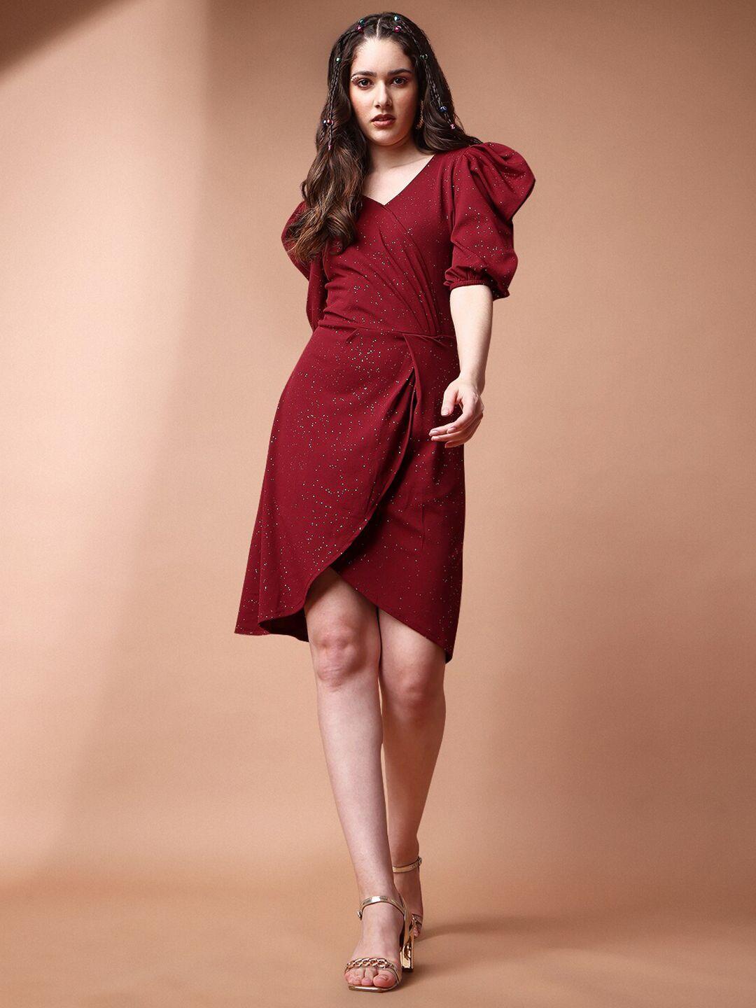 westhood maroon dress