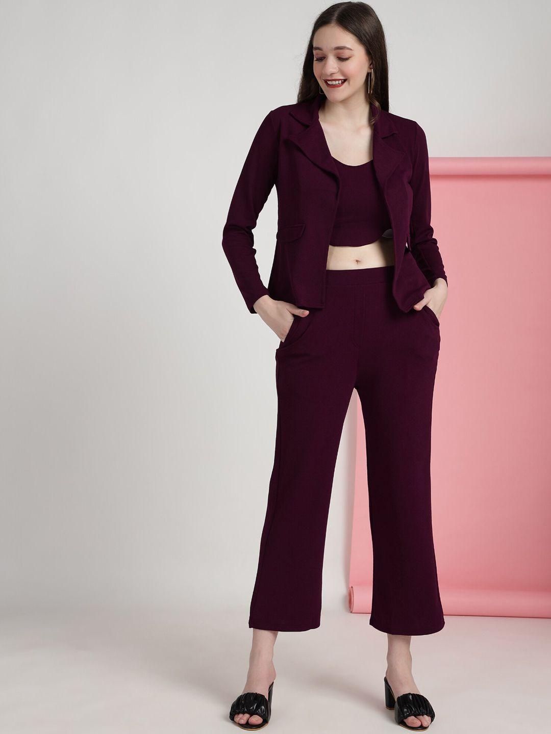 westhood v-neck top with trousers & blazer co-ords