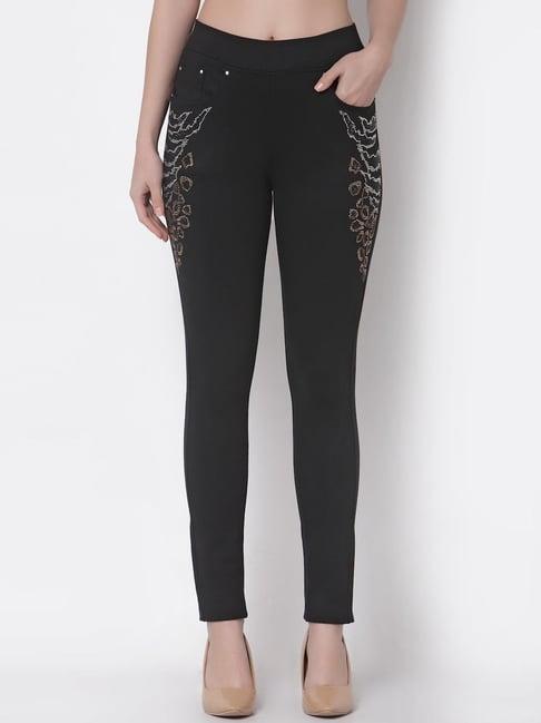 westwood black embellished jeggings