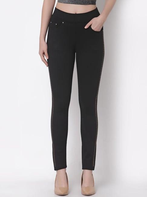 westwood black embellished jeggings