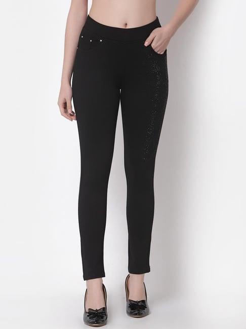 westwood black embellished jeggings