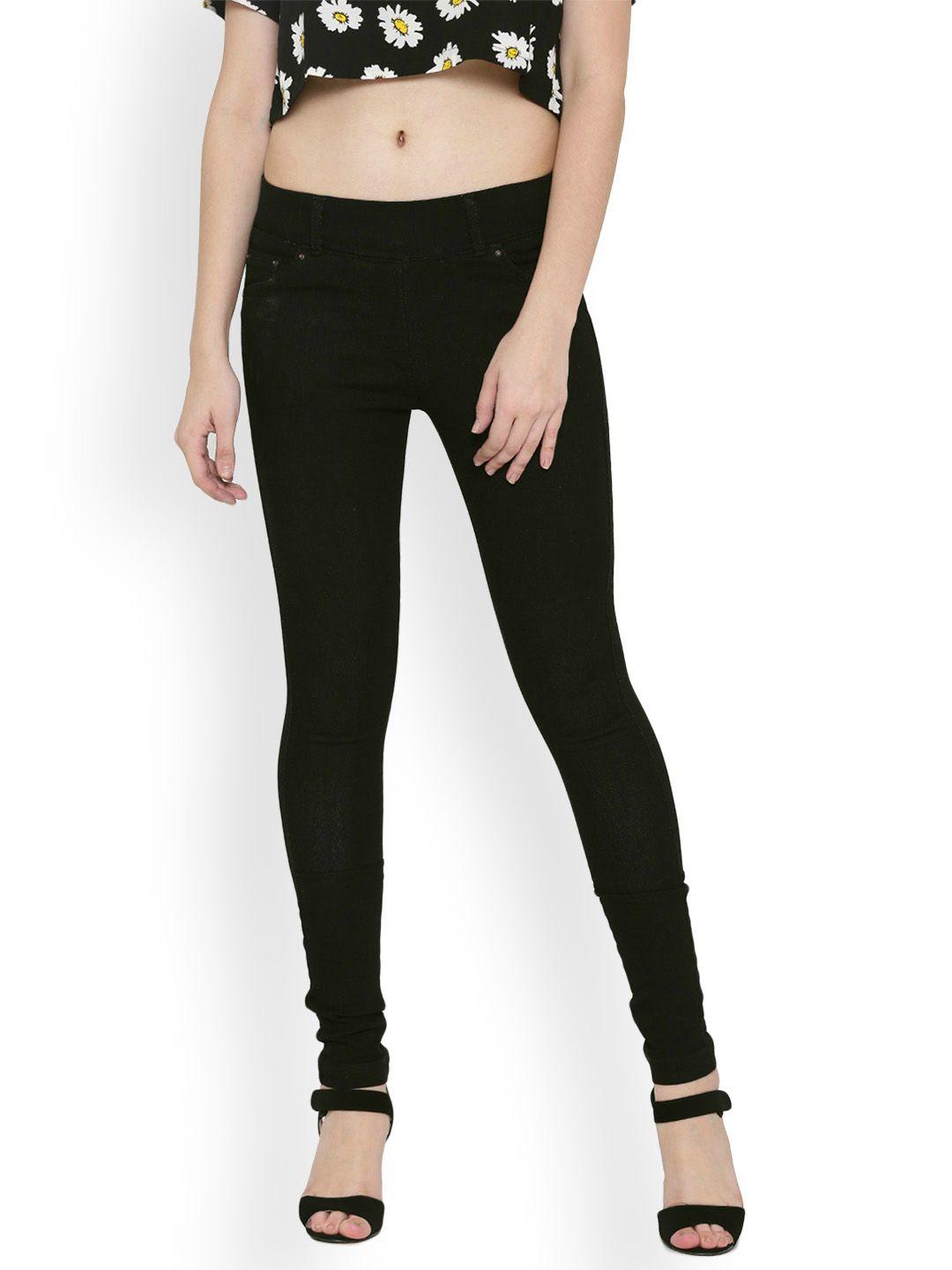 westwood black skinny fit jeggings