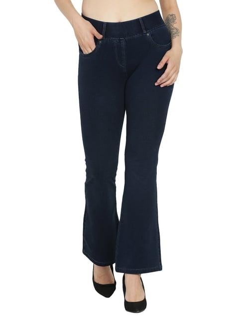 westwood blue relaxed fit trousers