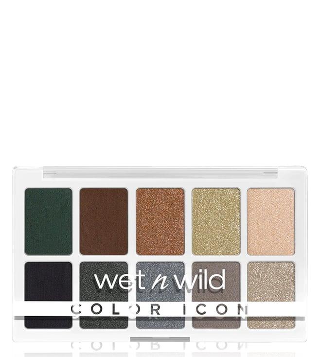 wet n wild new color icon 10 pan shadow palette lights off - 12 gm