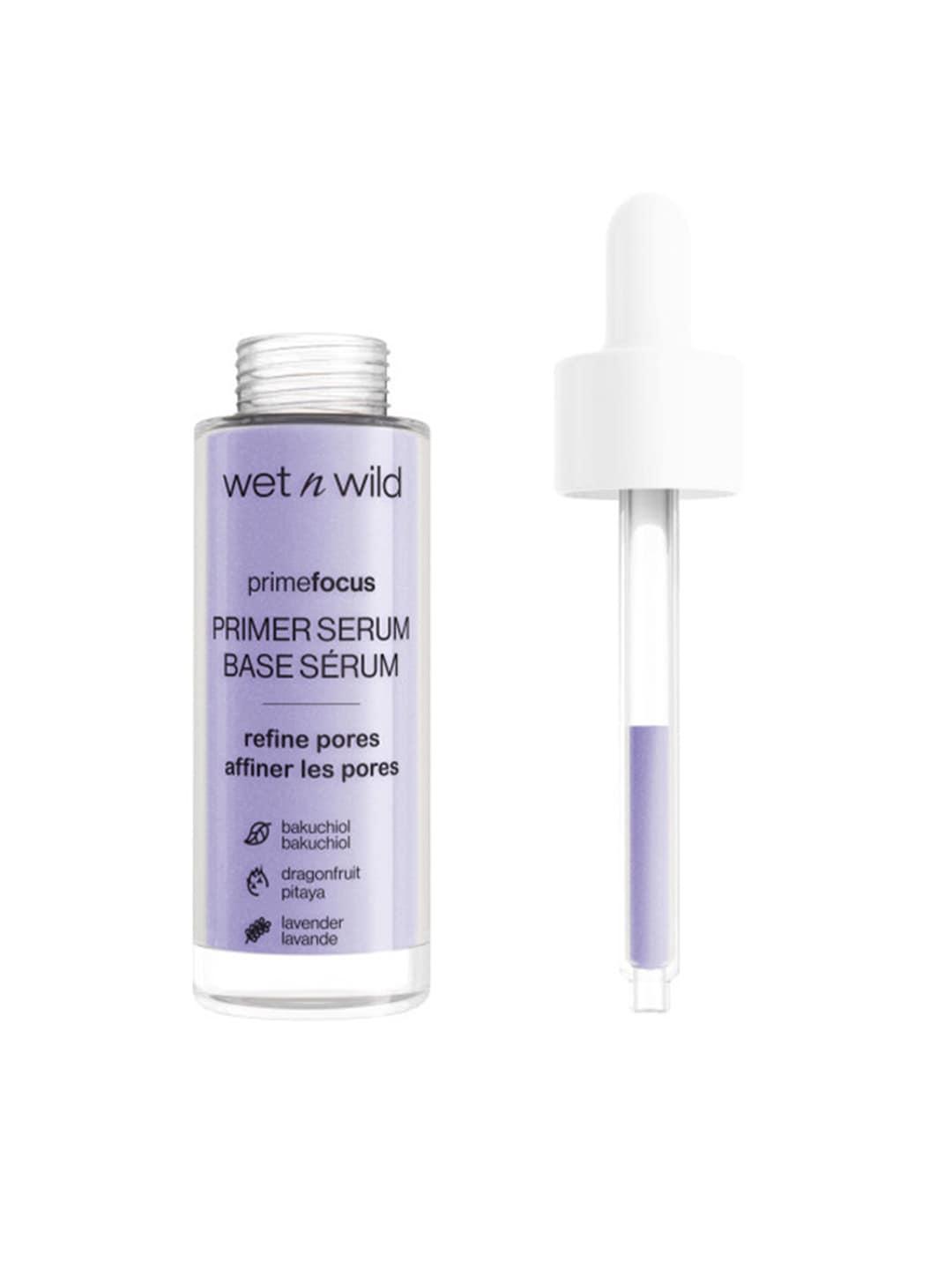wet n wild prime focus pore minimizing primer serum with bakuchiol - 30 ml