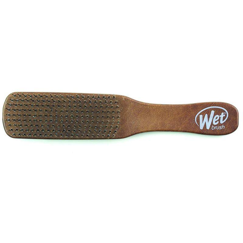 wet brush mens detangler - brown leather