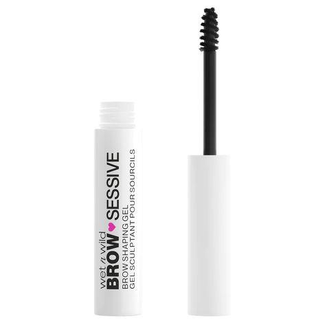 wet n wild brow sessive brow shaping gel - brown