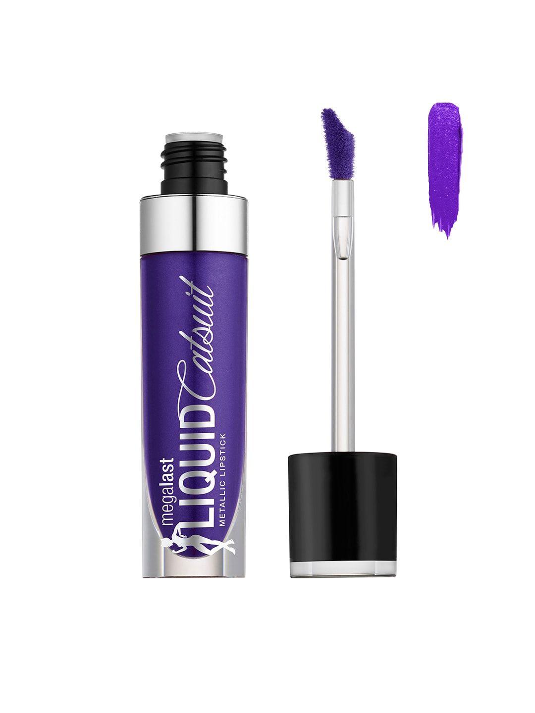 wet n wild sustainable megalast liquid catsuit metallic lipstick - bewitched 5.7g