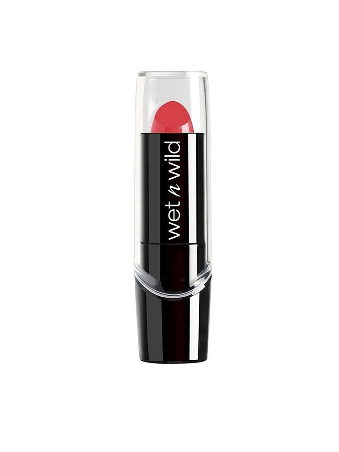 wet n wild sustainable silk finish lipstick - hot paris pink 3.6gm