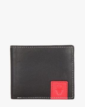 wh2081 bi-fold wallet with zipper