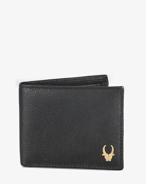 wh260 genuine leather bi-fold wallet