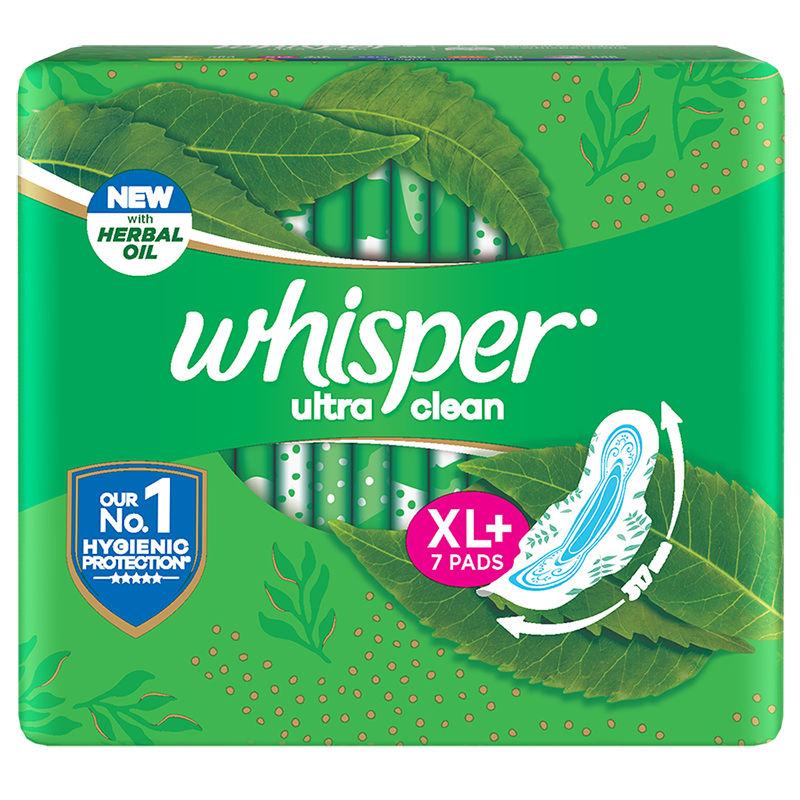 whisper ultra soft xl 7s sanitary pads for women